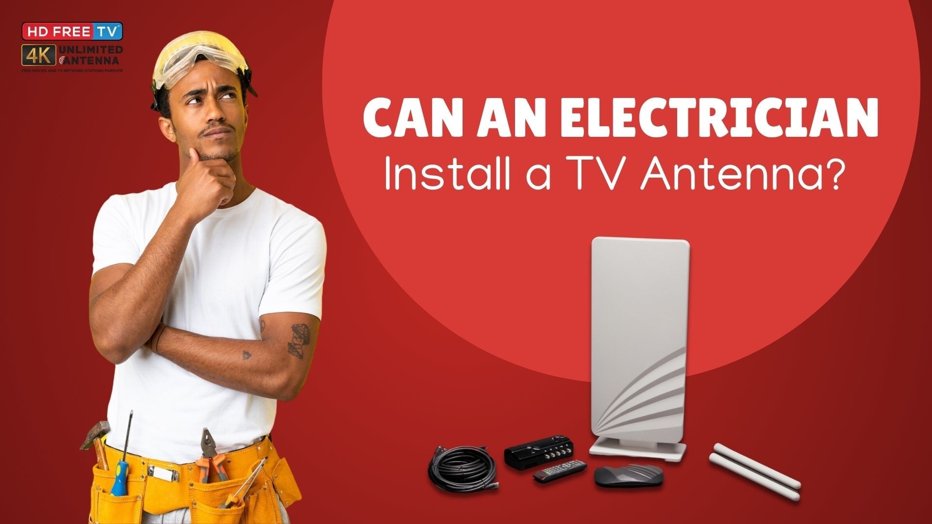 Can an Electrician Install a TV Antenna?