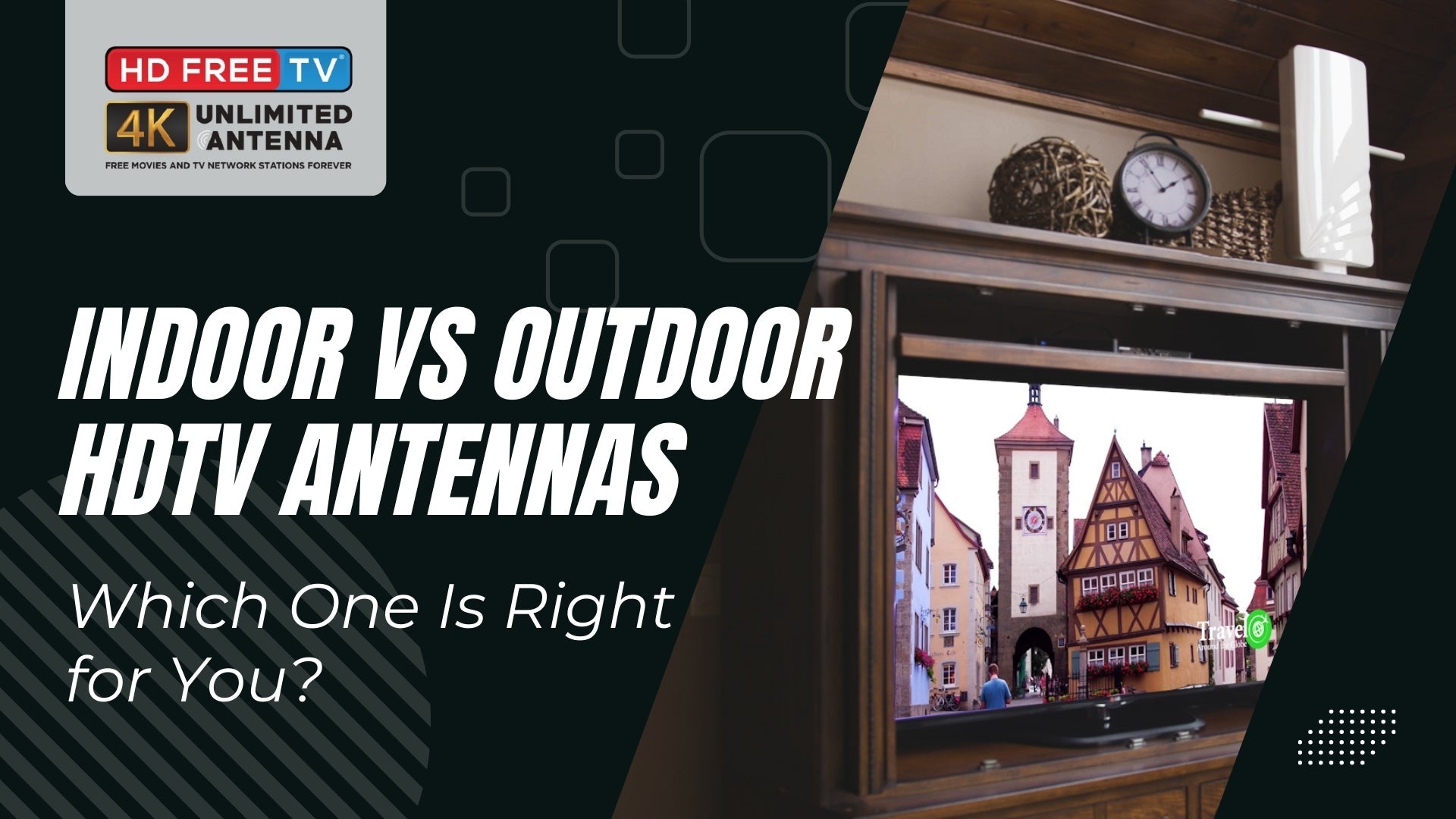 Indoor vs Outdoor HDTV Antennas: Which One Is Right for You?