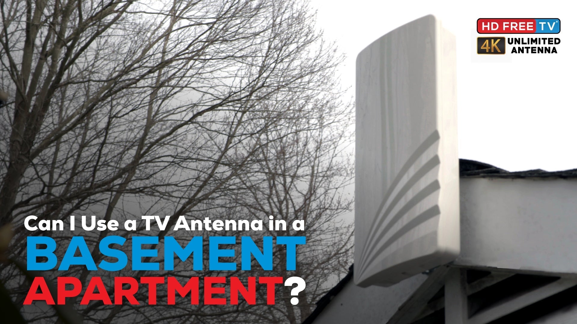 Can I use a TV antenna in a basement apartment.